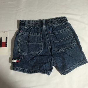 Tommy Hilfiger denim shorts 3-6 mos. NWT